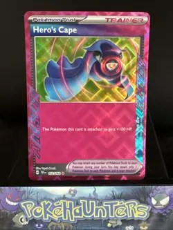 Pokemon Card Hero's Cape 152/162 Temporal Forces Ace Spec NM - Image 1