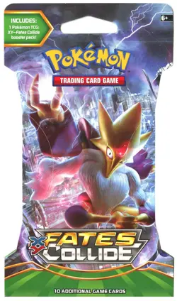 Pokemon XY Fates Collide SLEEVED Booster Pack [10 Cards] - Image 1