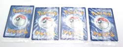 Lot 4 x Pikachu Pokemon SVP 027 Scarlet Violet Paldea ETB Promo Sealed Cards - Image 5
