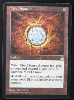 Mox Diamond Stronghold Magic Card MTG Reserved List - Image 1