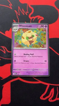 Pokemon Whimsicott + Cottonee MEP 018 019 Phantasmal Flames Promo 2 Card Lot NM - Image 4