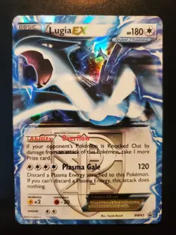 Lugia EX Team Plasma BW83 Holo Black White Black Star Promo Pokemon TCG Card NM - Image 2