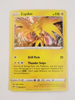 Articuno, Zapdos, Moltres Cosmos Holo 3 CARD SET 021/172 036/195 48/185 NM - Image 4