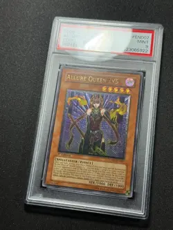 Yugioh PSA 9 Allure Queen LV5 CDIP-EN007 1st Edition Ultimate Rare Clean Card - Image 2