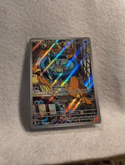 Pokemon Squirtle TCG Full Art Holo Card 148/142 Stellar Crown Illustration Rare - Image 5