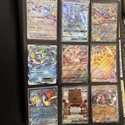 100+ V Pokemon Cards Bundle/Binder Collection - Vintage + Modern - Ultra Rare - Image 1