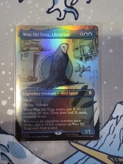 Wan Shi Tong Librarian Mythic Borderless FOIL NM - Magic MTG TLA #0320 - Image 1