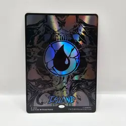 Island NM #1951 Mana Symbiote Raised Foil MTG Secret Lair - Image 1