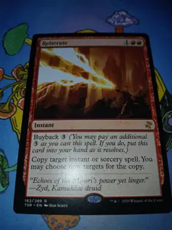 MTG Magic 1x Reiterate Time Spiral Remastered NM - Image 2