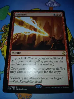 MTG Magic 1x Reiterate Time Spiral Remastered NM - Image 3