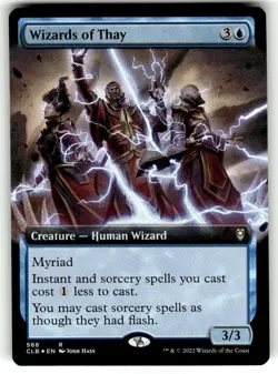 Wizards of Thay (Extended Art) Commander Legends: Battle for Baldur's Gate Foil - Image 1