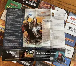 42 Magic the Gathering Poster / Booklet Reference Inserts!!! - Image 2
