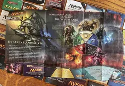 42 Magic the Gathering Poster / Booklet Reference Inserts!!! - Image 4