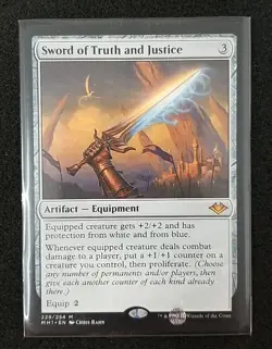 Sword of Truth and Justice - Modern Horizons (MH1) Near Mint Never Played - Image 2