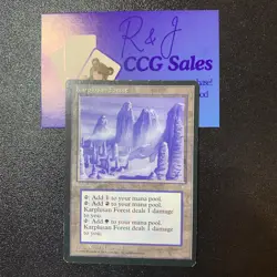 MTG - Karplusan Forest - Ice Age - Lightly Played - Image 1