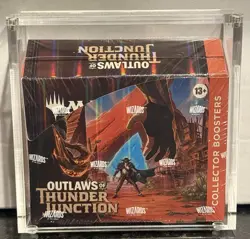 MTG Outlaws of Thunder Junction OTJ - Collector Booster Box New Sealed Magic - Image 1