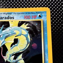 Pokemon Gyarados Base Set 2 Holo 7/130 Unlimited Rare LP Excellent Condition - Image 4