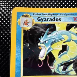 Pokemon Gyarados Base Set 2 Holo 7/130 Unlimited Rare LP Excellent Condition - Image 5