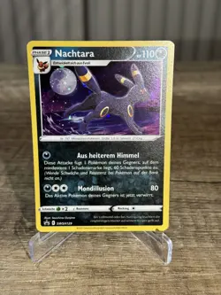 Nachtara HOLO Drachenwandel Moonbreon Promo SWSH129 Pokemon Karten Sammlung - Image 4