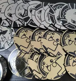 56x Pokemon Coin Lot! Eevee, Pikachu, Charizard, Blastoise, Dragonite, Zeraora - Image 3