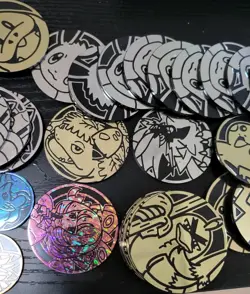 56x Pokemon Coin Lot! Eevee, Pikachu, Charizard, Blastoise, Dragonite, Zeraora - Image 4
