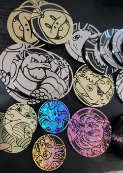 56x Pokemon Coin Lot! Eevee, Pikachu, Charizard, Blastoise, Dragonite, Zeraora - Image 5