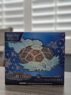 Pokemon Center Stellar Crown SV07 Elite Trainer Box ETB Sealed - Image 1