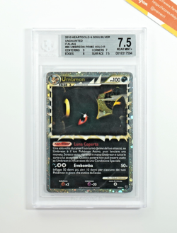 Pokemon BGS 7.5 Umbreon Prime #86 Holo Senza Paura HG & SS 2010 Italiano - Image 1
