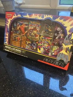 Pokemon TCG - Mega Lucario ex Figure Collection - Brand New Sealed - Image 1