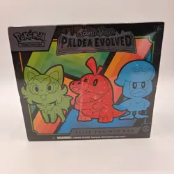 Sealed Pokemon TCG Scarlet & Violet Paldea Evolved Elite Trainer Box SV02 DK0121 - Image 1