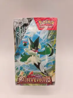 Sealed Pokemon TCG Paldea Evolved Half Booster Box 18 pack SV02 DK0131 - Image 5