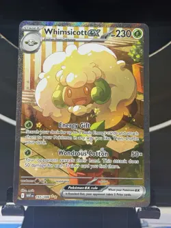 Pokemon TCG White Flare Whimsicott Ex 165/086 Special Illustration Rare English - Image 1