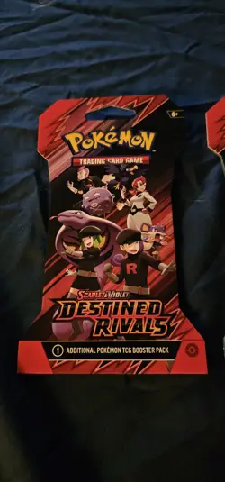 3x Pokemon Scarlet & Violet Destined Rivals Booster Packs - Sealed - English TCG - Image 2