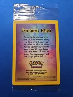 Ancient Mew Promo - Factory Sealed - Pokemon 2000 Movie - Image 1
