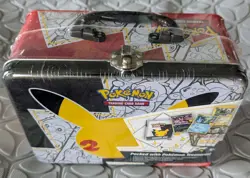 2021 Pokemon 25th Anniversary Celebrations -Treasure Chest Lunchbox Tin SEALED - Image 2