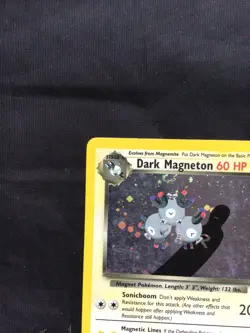 Pokemon Cards: Team Rocket Rare Holo: Dark Magneton 11/82 - Image 3