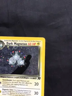 Pokemon Cards: Team Rocket Rare Holo: Dark Magneton 11/82 - Image 4