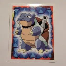 Pokemon - Blastoise - Topps Merlin Sticker - Series 1 - #9/240 - 1999 - Image 1