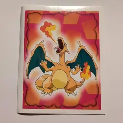 Pokemon - Charizard - Topps Merlin Sticker - Series 1 - #6/240 - 1999 - Image 1