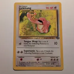 Lickitung - Pokemon TCG Karte - Jungle - 38/64 - 1999 - English - Image 1