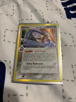 2006 Pokemon Holon Phantoms Deoxys Delta Species #4/110 LP - Image 1