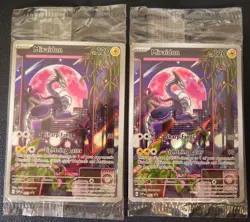 Lot 2 x Miraidon Pokemon SVP 013 Scarlet Violet Black Star Promo IR Sealed - Image 1