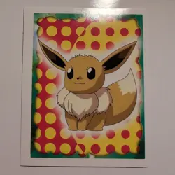 Pokemon - Eevee - Topps Merlin Sticker - Series 1 - #133/240 - 1999 - Image 1