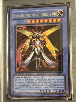 2003 SHINATO KING OF A HIGHER PLANE DCR-016 - YU-GI-OH! Dark Crisis 1st Ed Ultra - Image 2