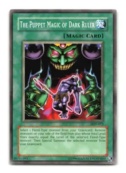 The Puppet Magic of Dark Ruler - LOD-013 - YuGiOh-LP - Image 1