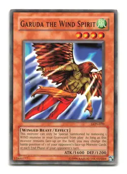 Garuda the Wind Spirit - LON-070 - YuGiOh-LP - Image 1