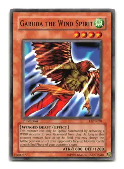 Garuda the Wind Spirit - LON-070 1st Edition - YuGiOh-LP - Image 1