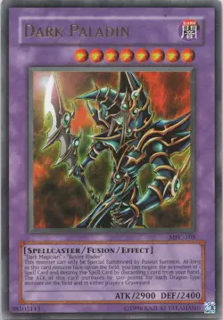 1996 TCG HOLO DARK PALADIN Ultra Rare Unlimited #MFC-105 - Image 1
