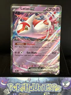 Pokemon Card Latias EX 076/191 Surging Sparks Double Rare Near Mint - Image 1