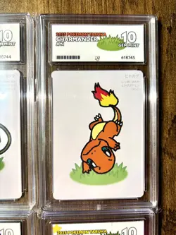 Bulbasaur Charmander Squirtle Pikachu ACE10 Pokemon Center Japan Card Sequential - Image 3